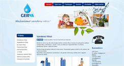Desktop Screenshot of gerva.lt